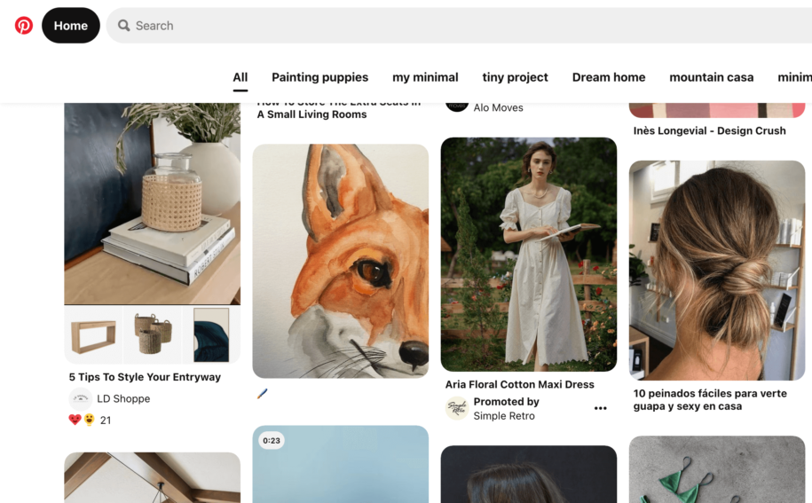 How to Clear Pinterest Feed