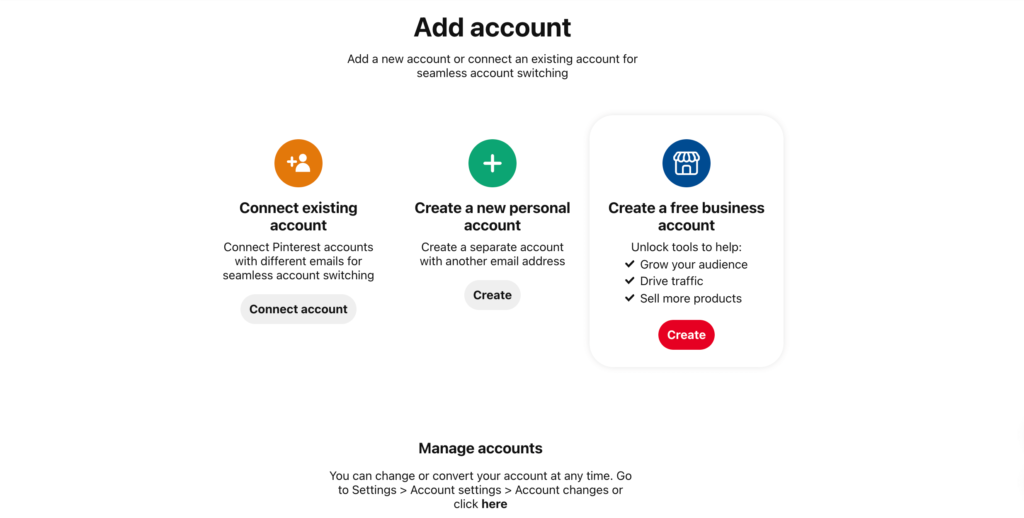 Manage Multiple Pinterest Accounts