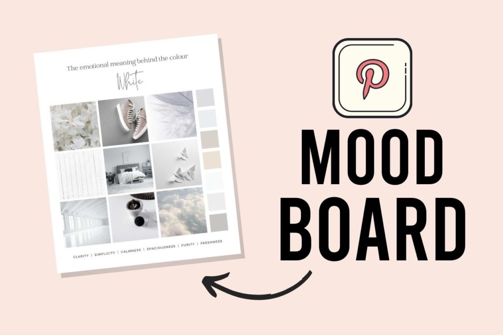 how to create a mood board on pinterest